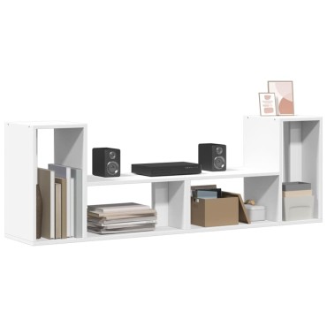 vidaXL Έπιπλα Τηλεόρασης 2 τεμ. Λευκά 75x30x50cm Επεξεργασμένο Ξύλο