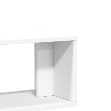 vidaXL Έπιπλα Τηλεόρασης 2 τεμ. Λευκά 75x30x50cm Επεξεργασμένο Ξύλο