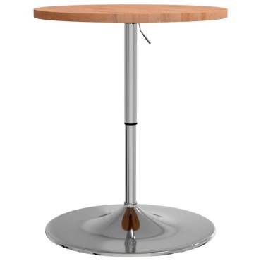 vidaXL Τραπέζι Μπαρ 60x90,5cm από Μασίφ Ξύλο Οξιάς 1 τεμ.