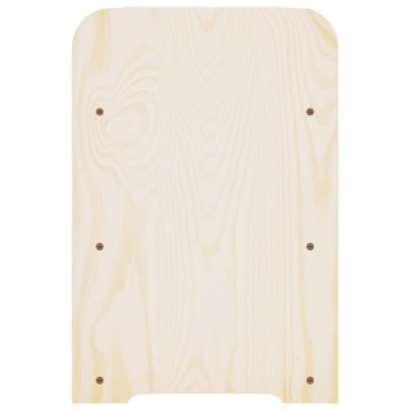 vidaXL Ραφιέρα Κρασιών 33x25x37cm από Μασίφ Ξύλο Πεύκου 1 τεμ.
