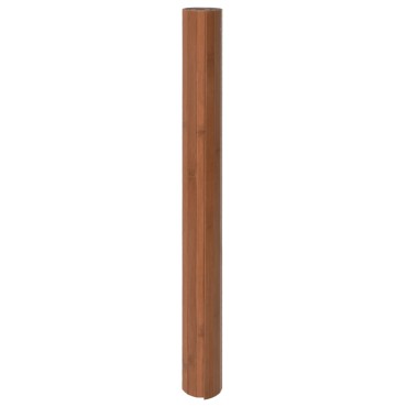 vidaXL Χαλί Ορθογώνιο Καφέ 60x300cm Μπαμπού