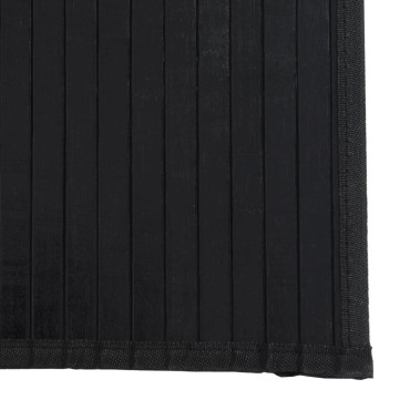 vidaXL Χαλί Ορθογώνιο Μαύρο 100x400cm Μπαμπού