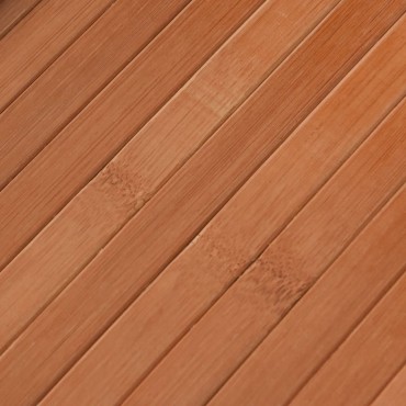 vidaXL Χαλί Ορθογώνιο Καφέ 100x1000cm Μπαμπού