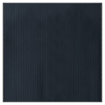 vidaXL Χαλί Τετράγωνο Γκρι 100x100cm Μπαμπού