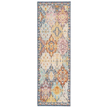 vidaXL Χαλί ARBIZU Vintage Σχέδιο Εσωτ. / Εξωτερ. Χώρου 80x250cm