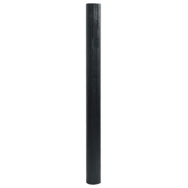 vidaXL Χαλί Ορθογώνιο Μαύρο 60x500cm Μπαμπού