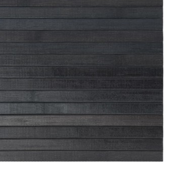 vidaXL Χαλί Ορθογώνιο Γκρι 70x500cm Μπαμπού