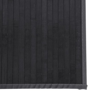 vidaXL Χαλί Ορθογώνιο Γκρι 100x200cm Μπαμπού