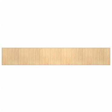 vidaXL Χαλί Ορθογώνιο Ανοιχτό Φυσικό 80x500cm Μπαμπού