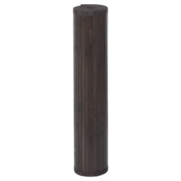 vidaXL Χαλί Ορθογώνιο Σκούρο Καφέ 100x1000cm Μπαμπού