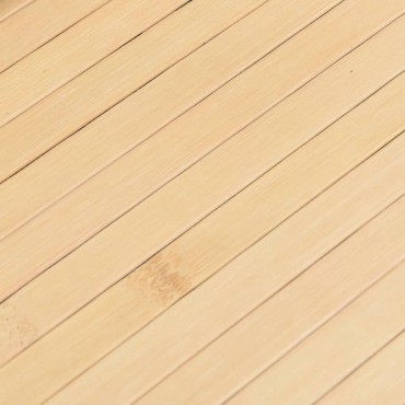 vidaXL Χαλί Ορθογώνιο Ανοιχτό Φυσικό 80x1000cm Μπαμπού