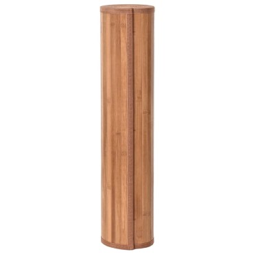 vidaXL Χαλί Ορθογώνιο Φυσικό 80x1000cm Μπαμπού