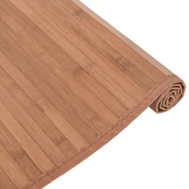 vidaXL Χαλί Ορθογώνιο Φυσικό 80x1000cm Μπαμπού