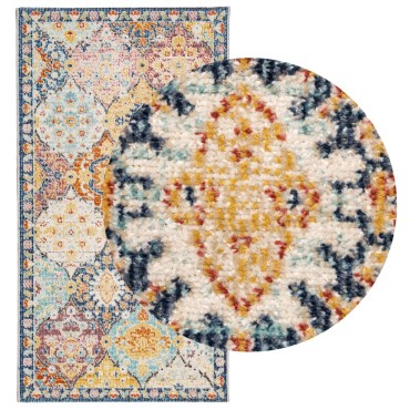 vidaXL Χαλί ARBIZU Vintage Σχέδιο Εσωτ. / Εξωτερ. Χώρου 80x150cm