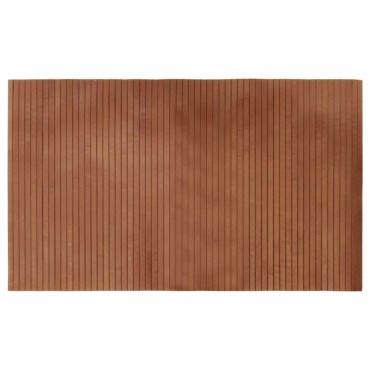 vidaXL Χαλί Ορθογώνιο Καφέ 60x100cm Μπαμπού