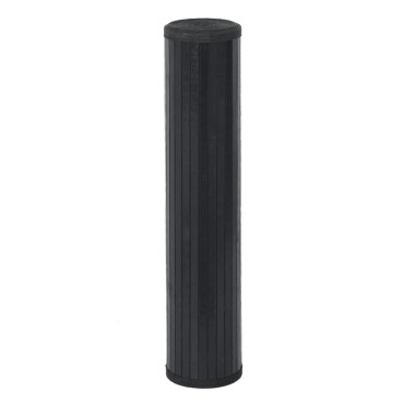 vidaXL Χαλί Ορθογώνιο Μαύρο 100x1000cm Μπαμπού