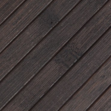 vidaXL Χαλί Ορθογώνιο Σκούρο Καφέ 60x500cm Μπαμπού