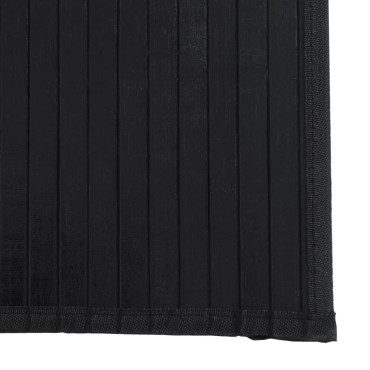 vidaXL Χαλί Ορθογώνιο Μαύρο 60x400cm Μπαμπού