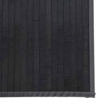 vidaXL Χαλί Ορθογώνιο Γκρι 70x400cm Μπαμπού