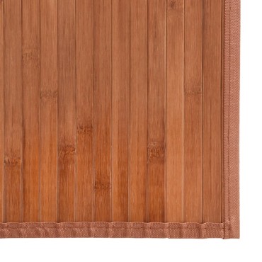 vidaXL Χαλί Ορθογώνιο Καφέ 100x500cm Μπαμπού