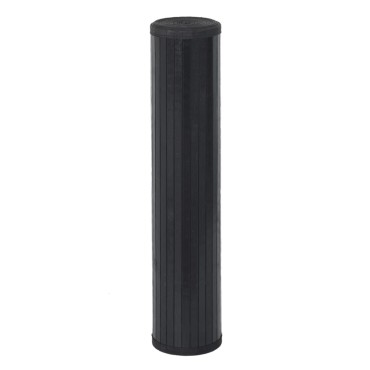 vidaXL Χαλί Ορθογώνιο Μαύρο 100x500cm Μπαμπού