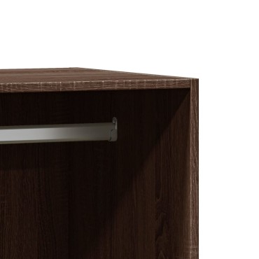 vidaXL Ντουλάπα Καφέ Δρυς 48x41x102 εκ. από Επεξεργασμένο Ξύλο