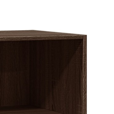 vidaXL Ντουλάπα Καφέ Δρυς 77 x 48 x 102 εκ. από Επεξεργασμένο Ξύλο