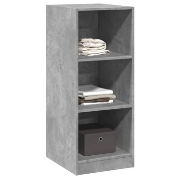 vidaXL Ντουλάπα Γκρι Σκυροδέματος 48x41x102 εκ. από Επεξεργασμένο Ξύλο