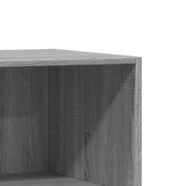 vidaXL Ντουλάπα Γκρι Sonoma 77x48x102 εκ. από Επεξεργασμένο Ξύλο