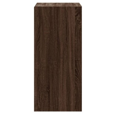vidaXL Ντουλάπα Καφέ Δρυς 77 x 48 x 102 εκ. από Επεξεργασμένο Ξύλο