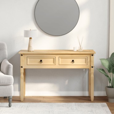 vidaXL Τραπέζι Κονσόλα Corona 115x46x73cm από Μασίφ Ξύλο Πεύκου 1 τεμ.