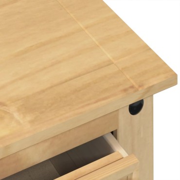 vidaXL Συρταριέρα Corona 80x43x114cm από Μασίφ Ξύλο Πεύκου