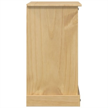 vidaXL Συρταριέρα Corona 101x45x82cm από Μασίφ Ξύλο Πεύκου