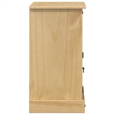vidaXL Ντουλάπι Corona 80x40x75cm από Μασίφ Ξύλο Πεύκου 1 τεμ.