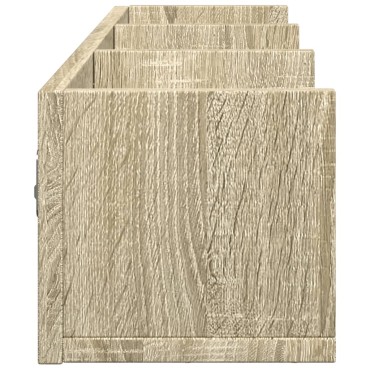 vidaXL Ντουλάπια Τοίχου 2 τεμ. Sonoma Δρυς 75x18x16,5cm Επεξ. Ξύλο