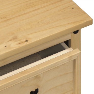 vidaXL Μπουντουάρ Corona 110x47x75cm από Μασίφ Ξύλο Πεύκου 1 τεμ.