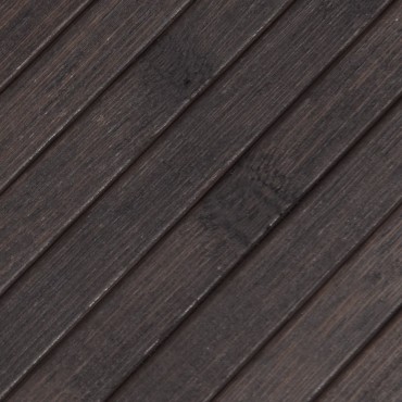 vidaXL Χαλί Ορθογώνιο Σκούρο Καφέ 100x400cm Μπαμπού