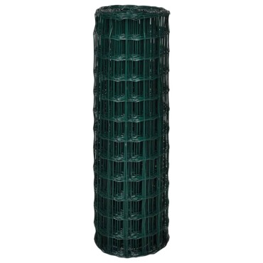 vidaXL Συρματόπλεγμα Σετ Πράσινο 10x1,2 μ. Ατσάλινο