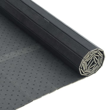 vidaXL Χαλί Ορθογώνιο Γκρι 100x200cm Μπαμπού
