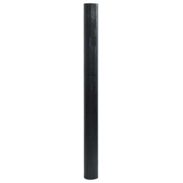 vidaXL Χαλί Ορθογώνιο Μαύρο 100x500cm Μπαμπού