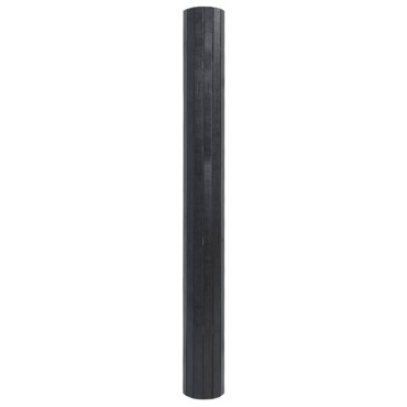 vidaXL Χαλί Ορθογώνιο Γκρι 100x400cm Μπαμπού
