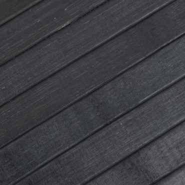 vidaXL Χαλί Ορθογώνιο Γκρι 100x400cm Μπαμπού
