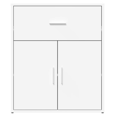 vidaXL Βοηθητικά Ντουλάπια 2 τεμ. Λευκά 60x31x70cm Επεξεργ. Ξύλο