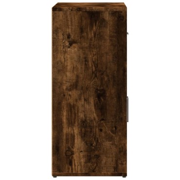 vidaXL Βοηθητικά Ντουλάπια 2 τεμ. Καπνιστή Δρυς 60x31x70cm Επεξ. Ξύλο