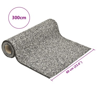 vidaXL Μεμβράνη Λίμνης με Όψη Πέτρας Γκρι 300 x 60 εκ.