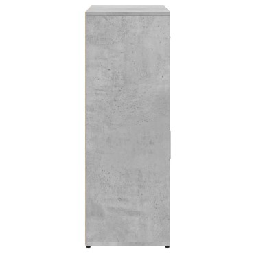 vidaXL Βοηθητικά Ντουλάπια 2 τεμ. Γκρι Σκυρ. 60x30x84cm Επεξ. Ξύλο