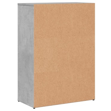 vidaXL Βοηθητικά Ντουλάπια 2 τεμ. Γκρι Σκυρ. 60x30x84cm Επεξ. Ξύλο
