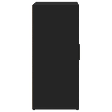 vidaXL Βοηθητικά Ντουλάπια 2 τεμ. Μαύρο 60x31x70cm Επεξεργ. Ξύλο