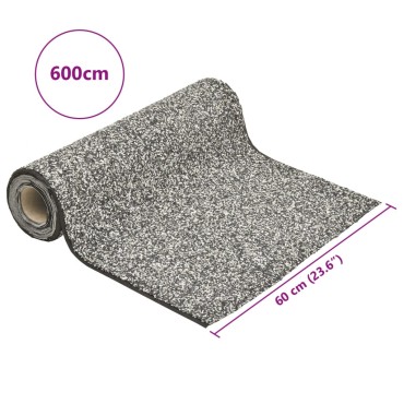 vidaXL Μεμβράνη Λίμνης με Όψη Πέτρας Γκρι 600 x 60 εκ.