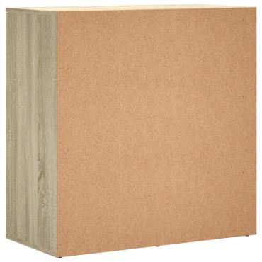 vidaXL Ντουλάπι Sonoma Δρυς 79x38x80cm Επεξεργασμένο Ξύλο 1 τεμ.